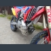 Skid plate with exhaust pipe guard for TM 250/300 2022-2025.